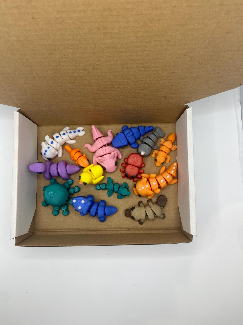 Articulating Mini Animals: Sensory Fidget Toys, Pocket Pals