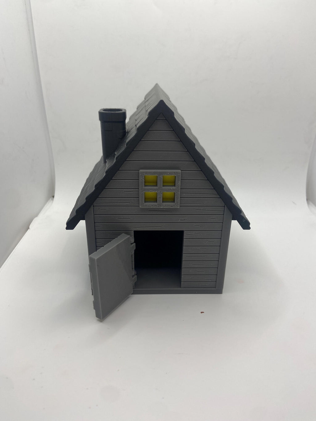 3D Printed Haunted House Playset with Halloween Mini Figures