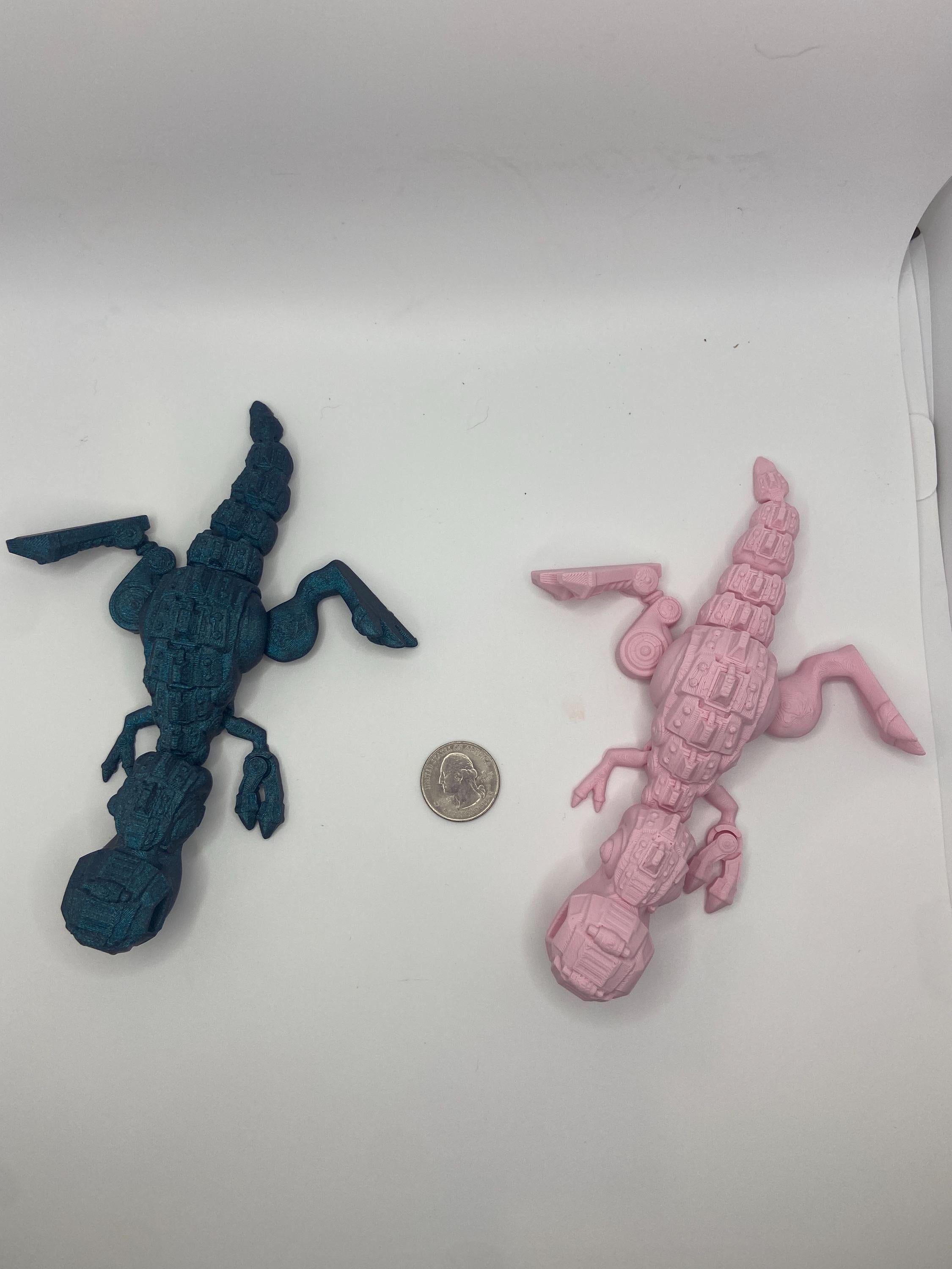 Flexi Cyborg Dino - Fun Articulating Fidget Toy