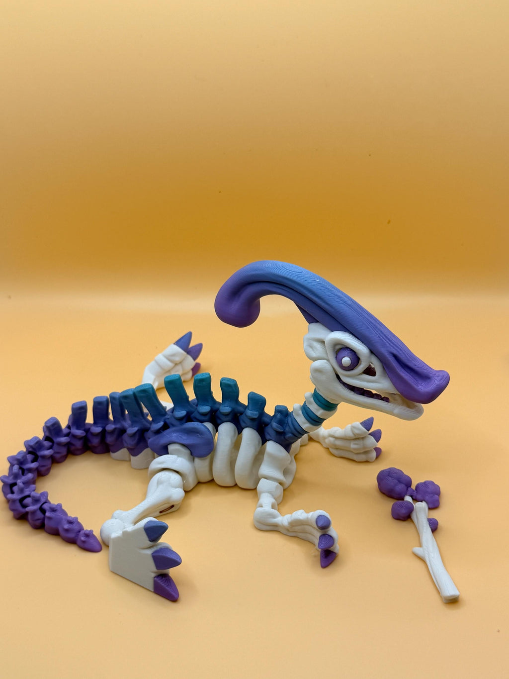 Multicolor 3D Printed Skeleton Dinosaur & Animal Figures | Choose Your Model | Color Accent Bones