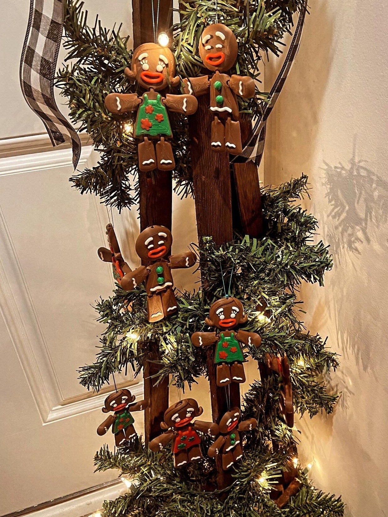 3D Printed Gingerbread Christmas Ornaments