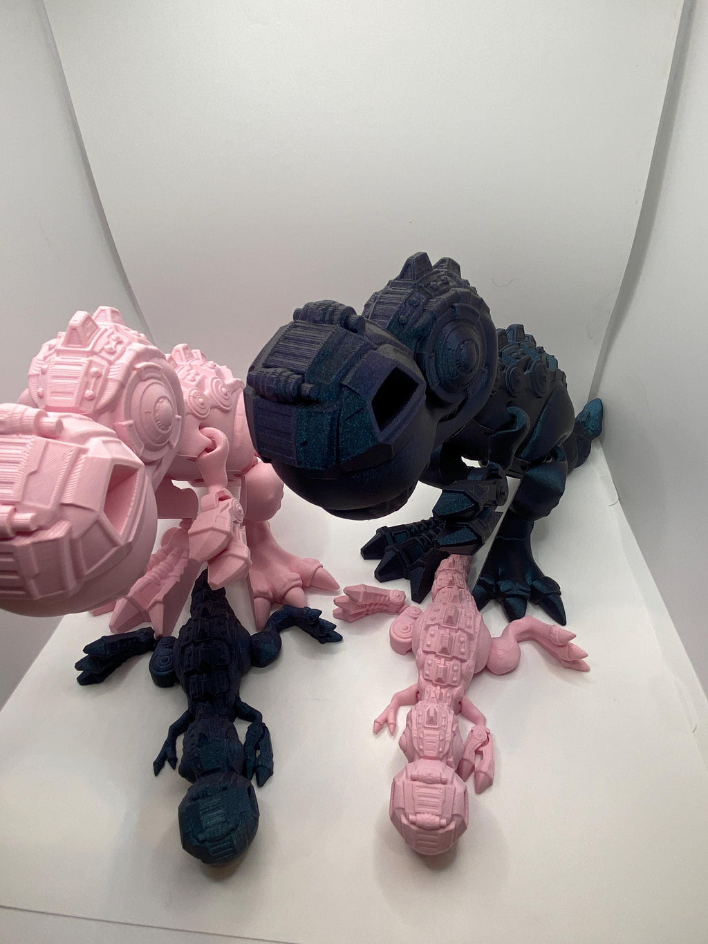 Flexi Cyborg Dino - Fun Articulating Fidget Toy