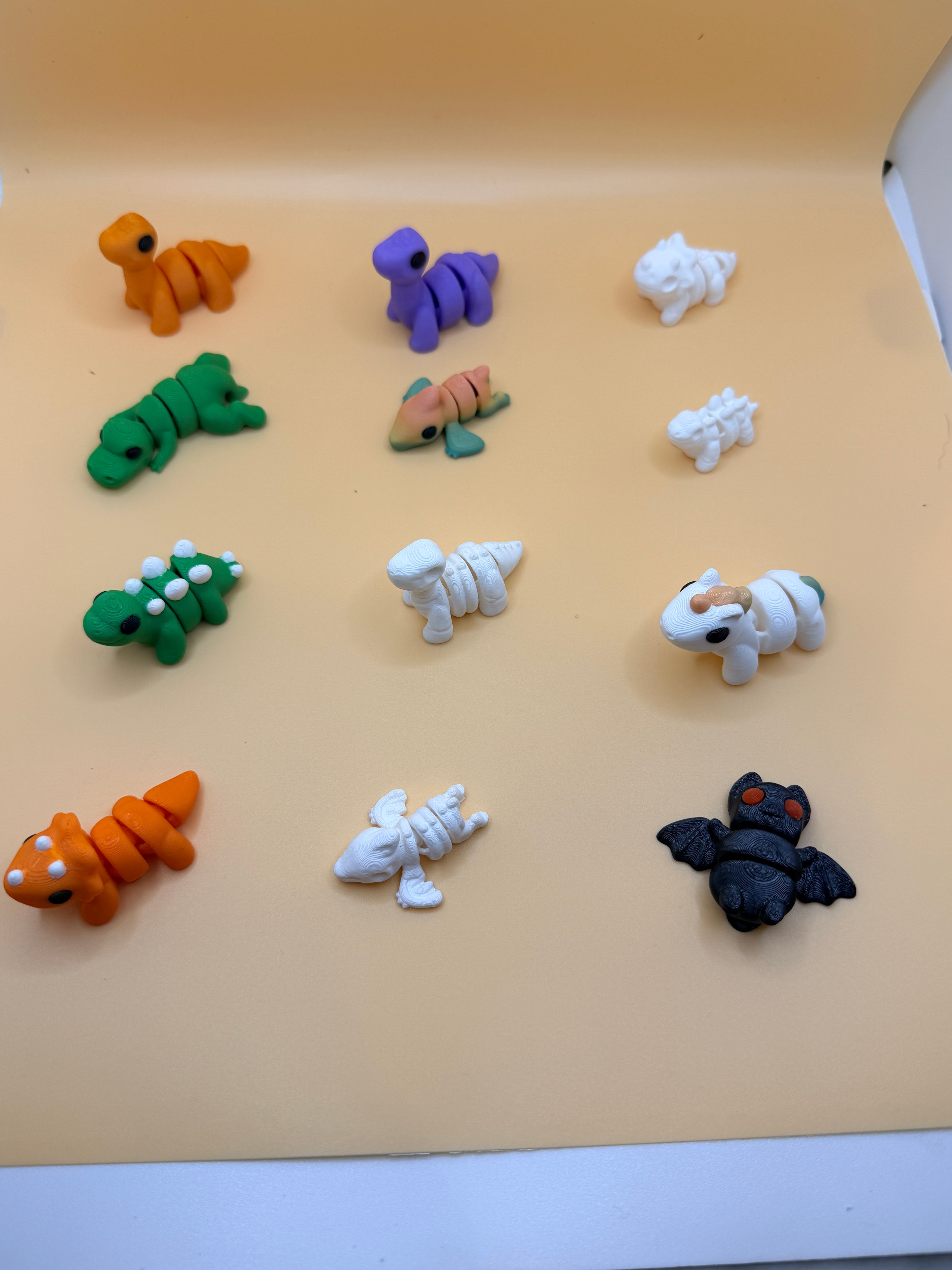 Articulating Mini Animals: Sensory Fidget Toys, Pocket Pals