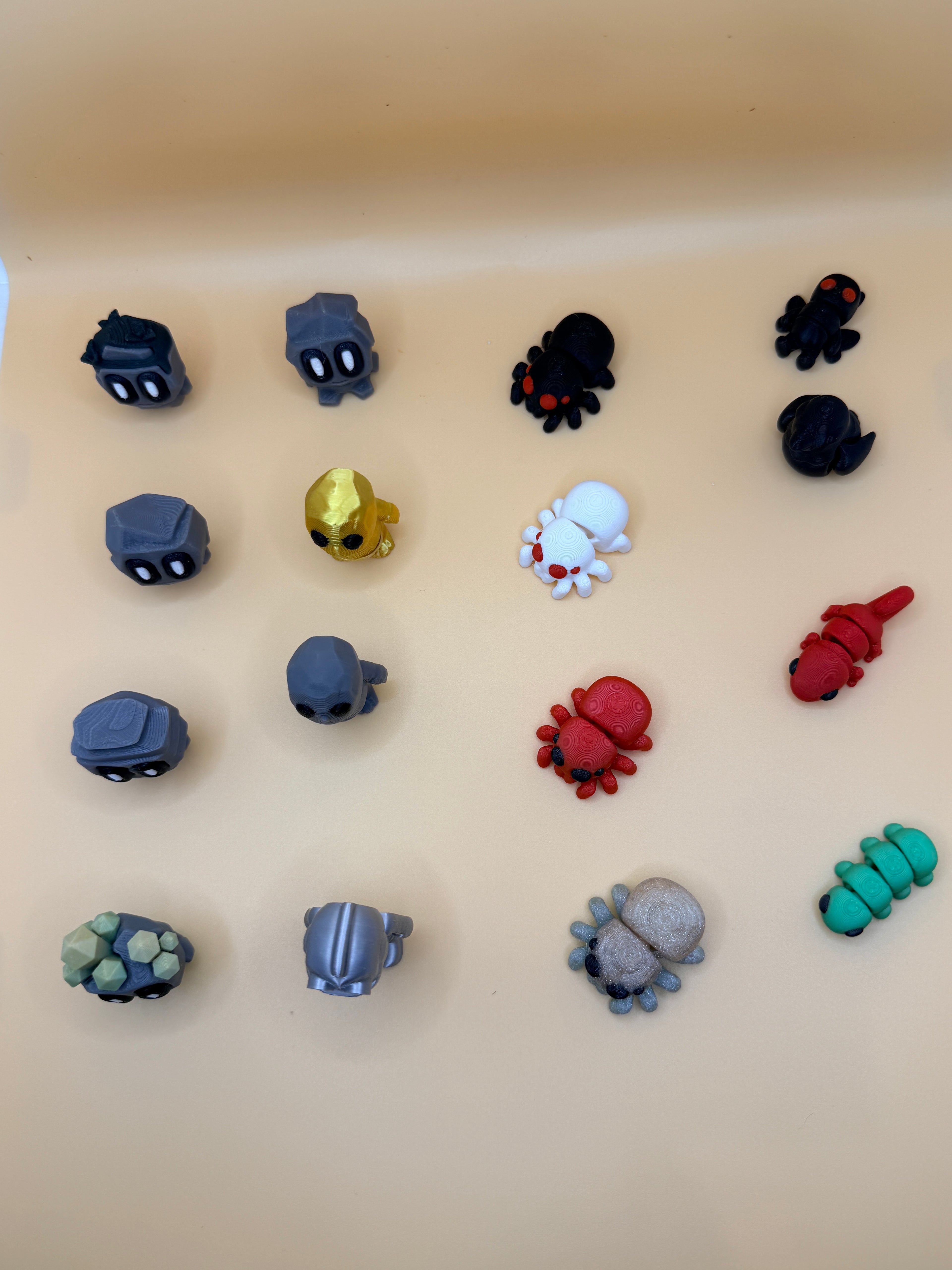 Articulating Mini Animals: Sensory Fidget Toys, Pocket Pals