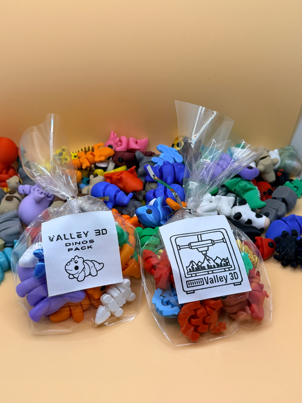 Articulating Mini Animals: Sensory Fidget Toys, Pocket Pals