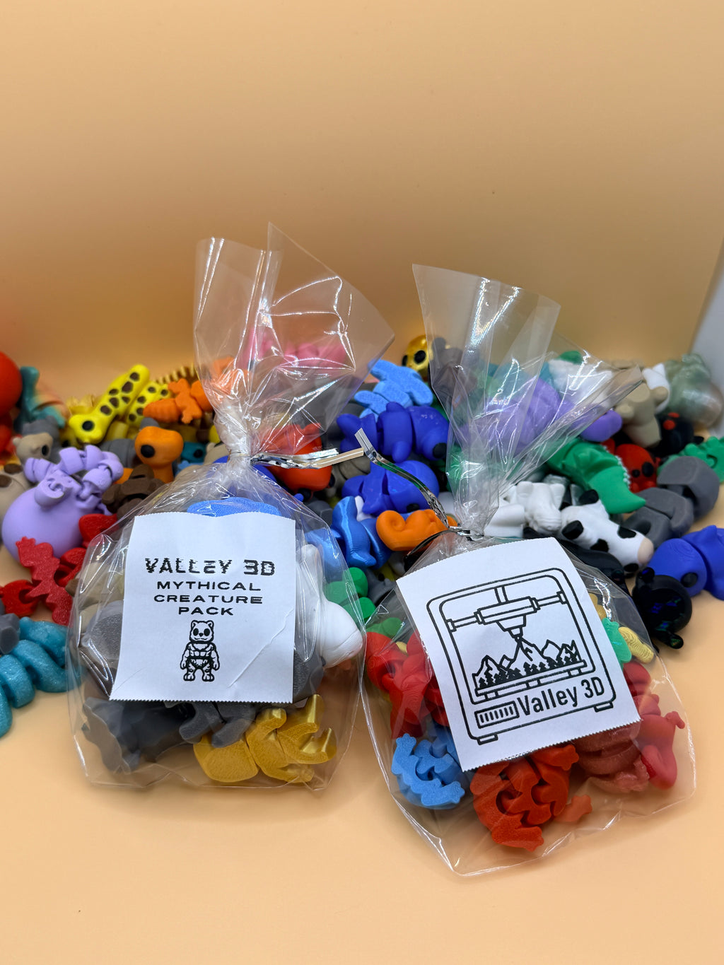 Articulating Mini Animals: Sensory Fidget Toys, Pocket Pals