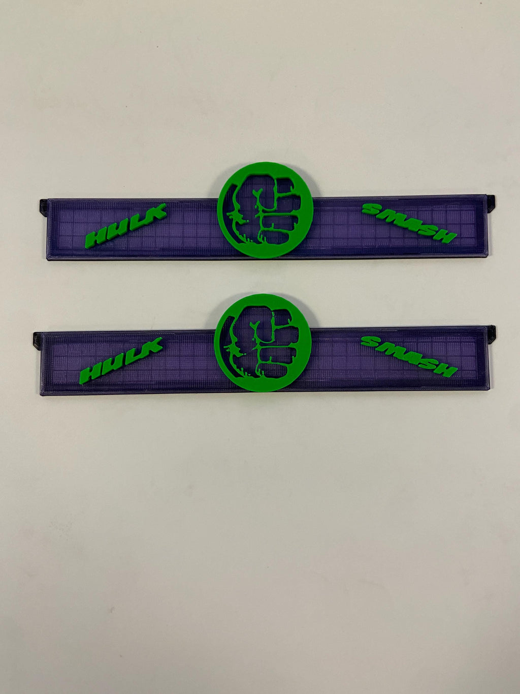 Interchangeable Comic-Style Nameplate Packs | Modular Display Logo Plates | 3D Printed Fan-Inspired Nameplates