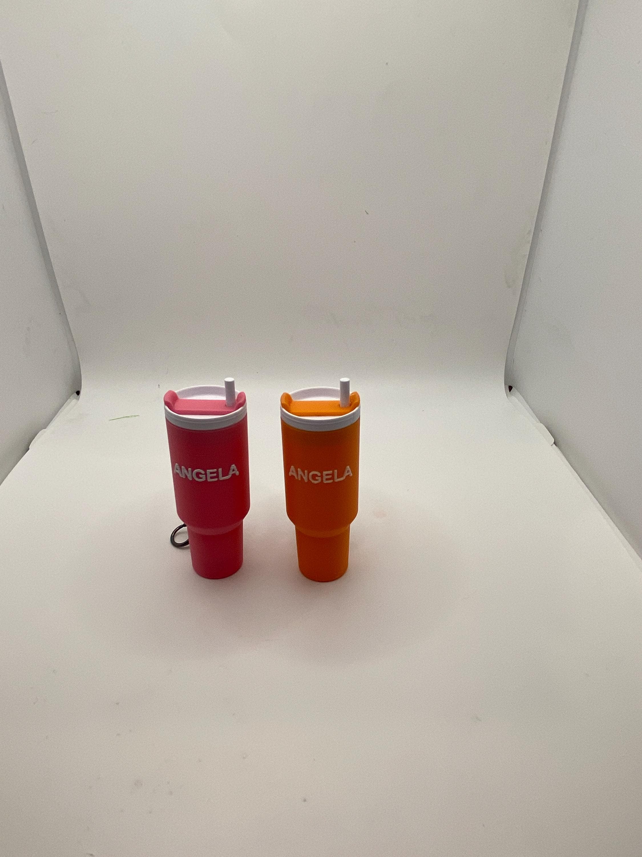 Custom Mini Tumbler Keychain: 3D Printed Pill Holder & Organizer