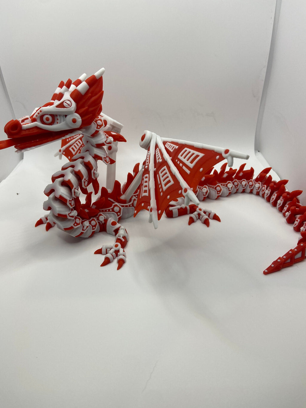 Flexi Mech Dragon - Fully Articulating - Multi-colored