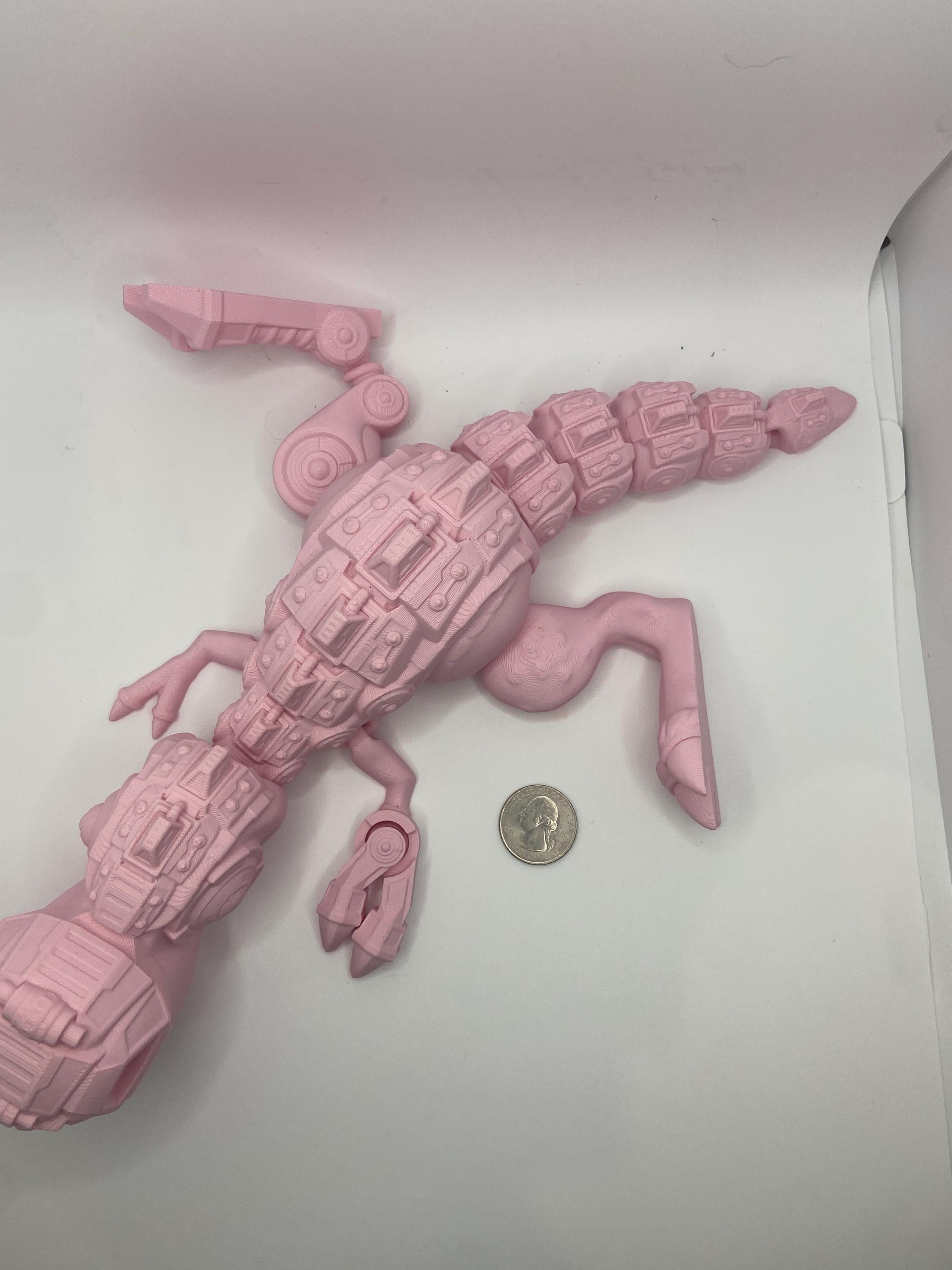 Flexi Cyborg Dino - Fun Articulating Fidget Toy