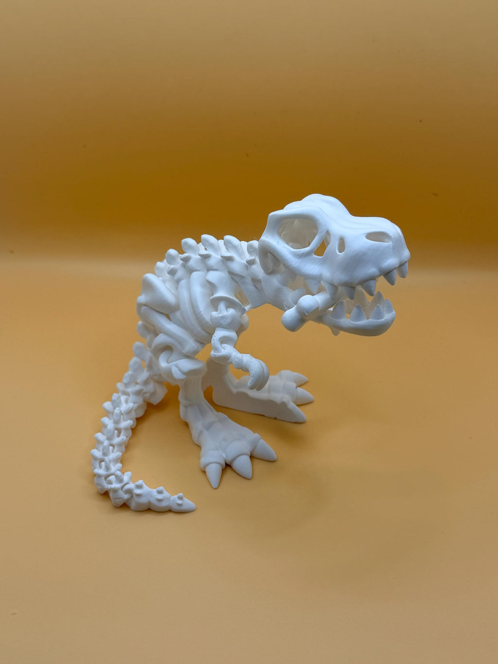 3D Printed Skeleton Dinosaur & Animal Figures | Choose Your Model | Desk Decor