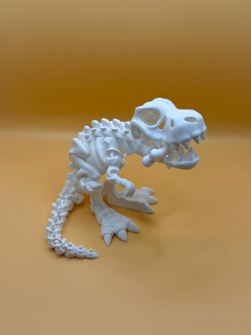 3D Printed Skeleton Dinosaur & Animal Figures | Choose Your Model | Desk Decor