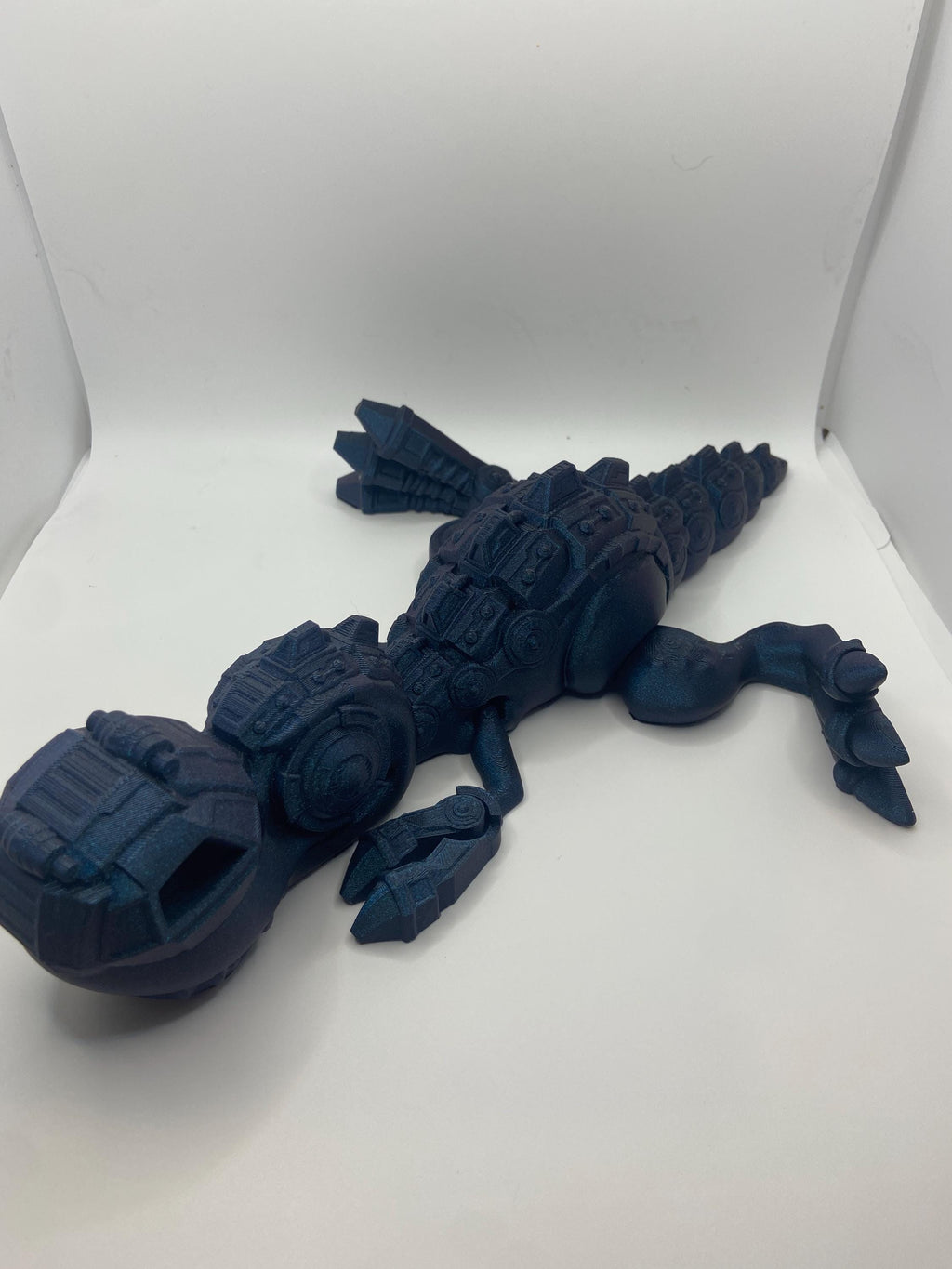 Flexi Cyborg Dino - Fun Articulating Fidget Toy