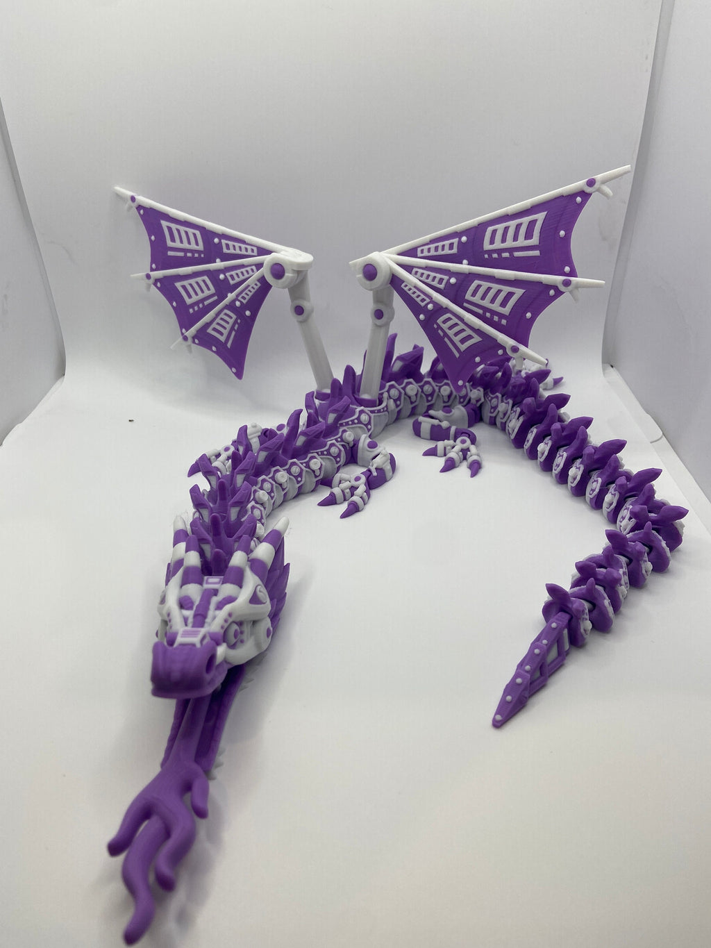 Flexi Mech Dragon - Fully Articulating - Multi-colored