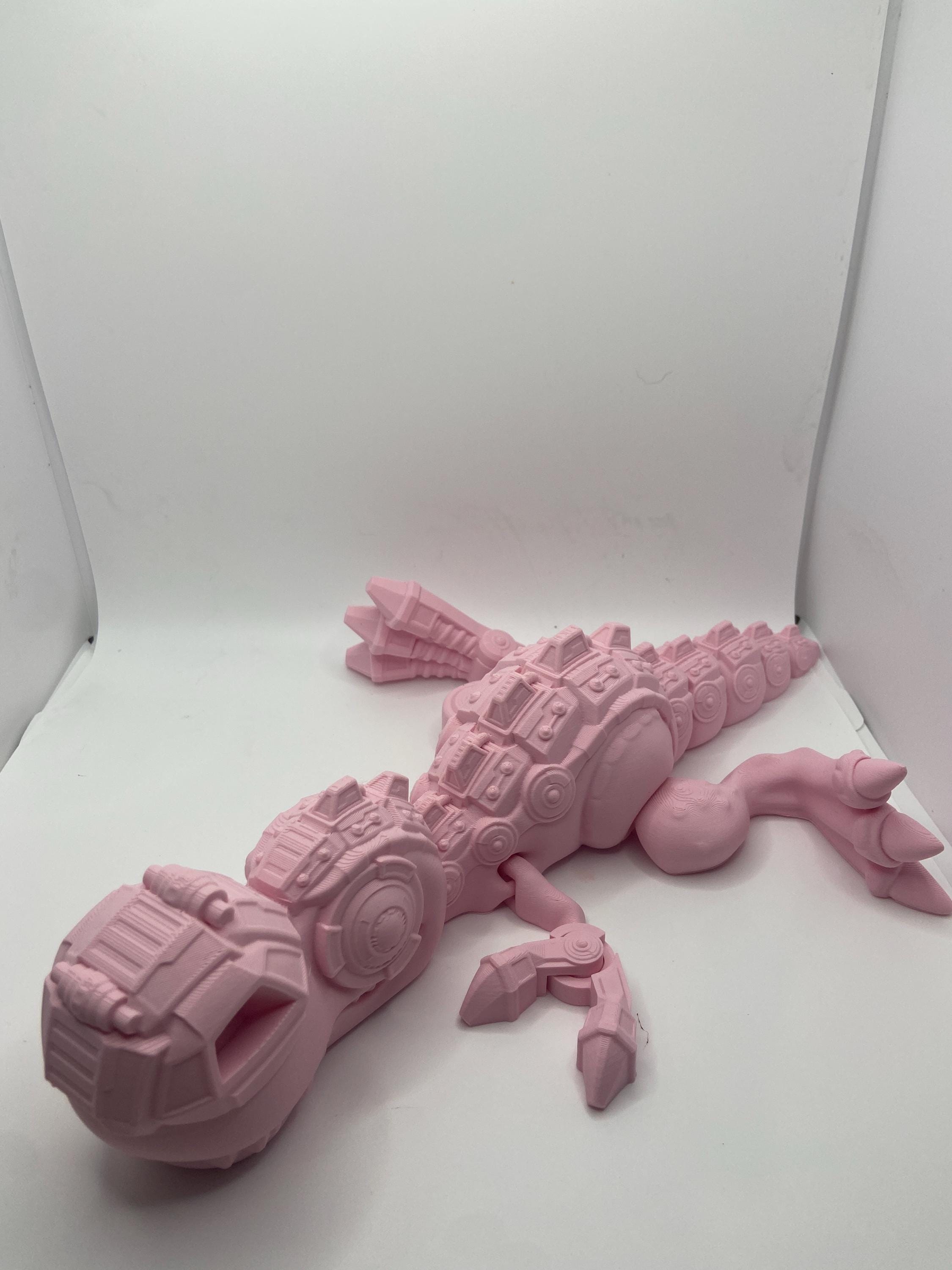 Flexi Cyborg Dino - Fun Articulating Fidget Toy