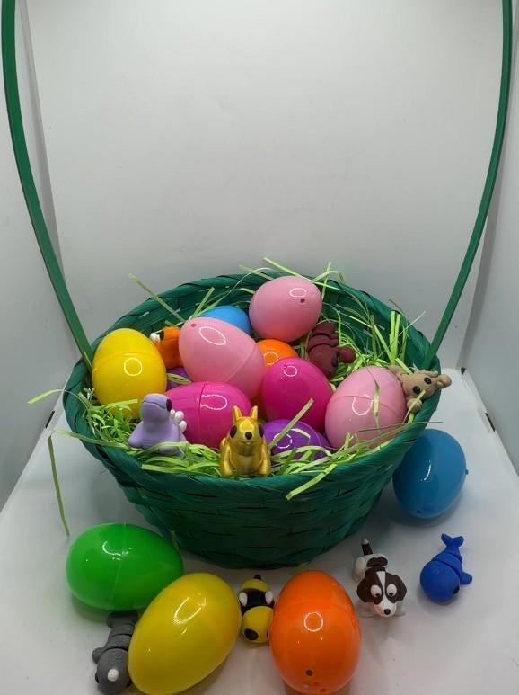 Pre-filled Easter Eggs - 3d printed fillers