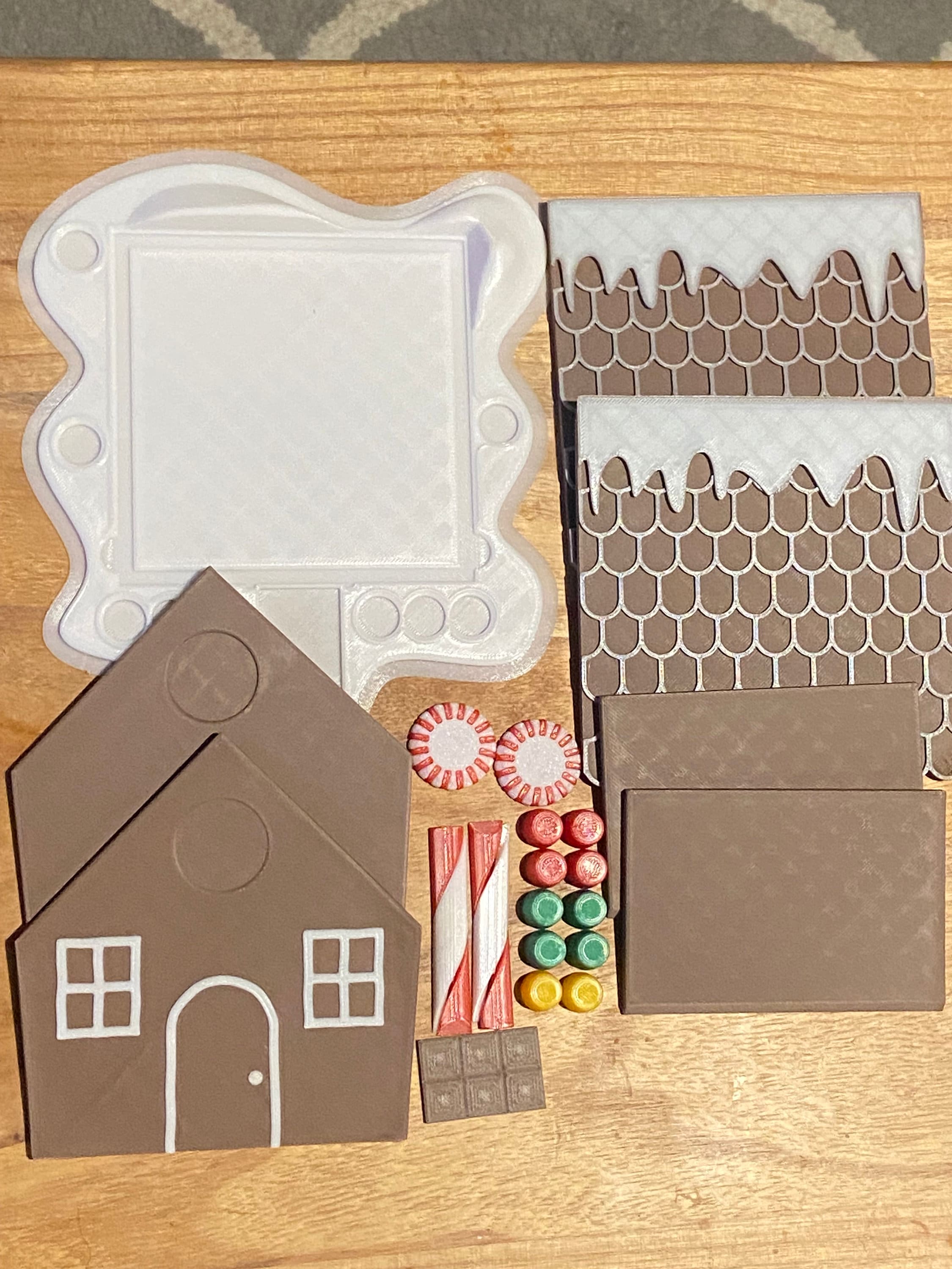 NO MESS Christmas Gingerbread House Kit! DIY!